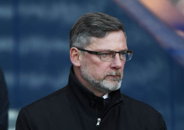 Hearts manager Craig Levein has criticised Michael Stewart. Picture: Craig Foy/SNS