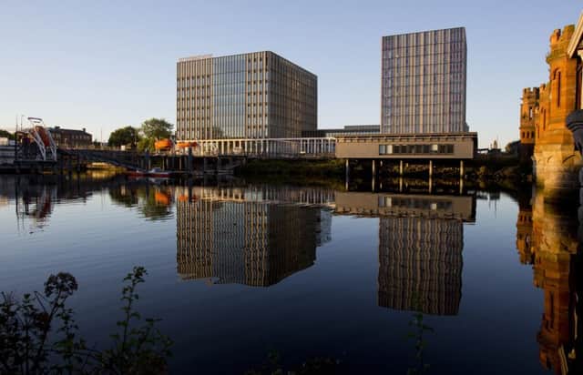 The new riverside campus of Glasgow City College will boost IoT coverage in the locality. Picture: Contributed