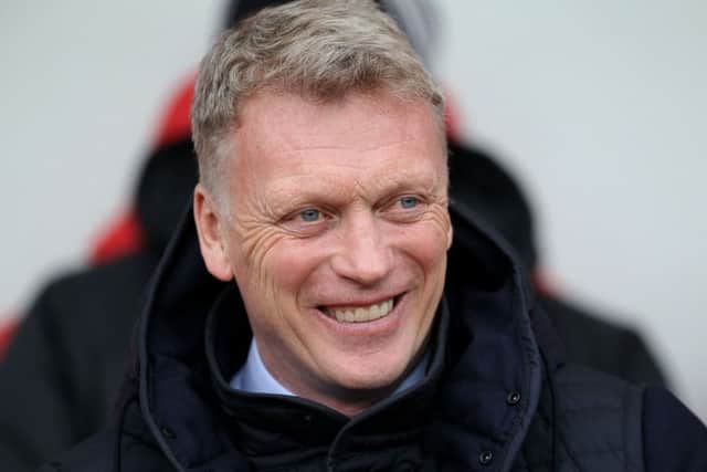 David Moyes is back in management with West Ham. Picture: Richard Sellers/PA Wire