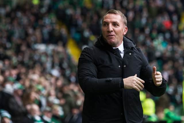 Brendan Rodgers insists he couldn't be happier at Celtic. Picture: John Devlin