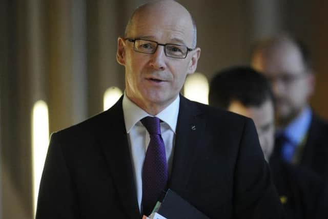 Education secretary John Swinney has been the driving force behind the name person scheme