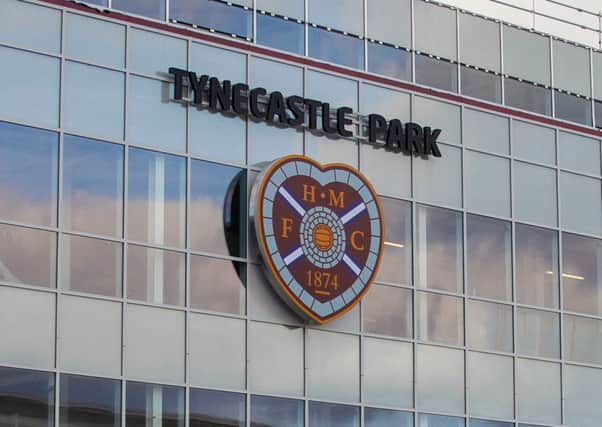 Construction of the new main stand at Tynecastle continues. Picture: Scott Louden