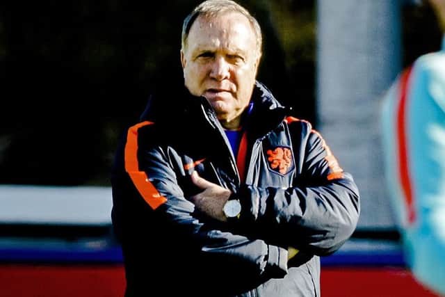 Dutch coach Dick Advocaat is to stand down.
Picture: Remko de Waal/AFP/Getty Images