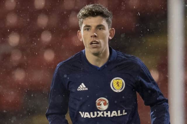 Ryan Christie in training
