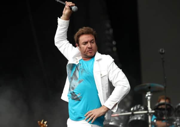Simon Le Bon had a message for the planet (Picture: Getty Images)