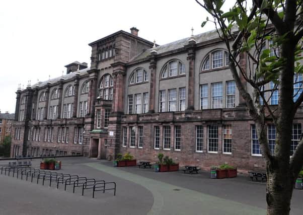The old Boroughmuir High School