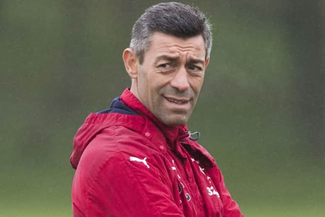 Pedro Caixinha left Rangers last month. Picture: SNS