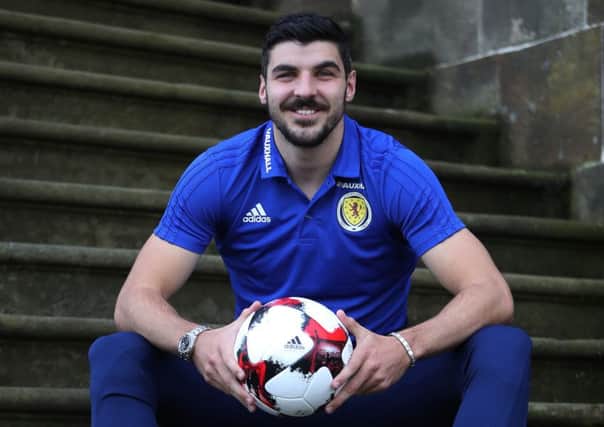 No blues for Callum: Former Hearts defender is happy just to be back playing  and in the Scotland squad. Photograph: Ian MacNicol/Getty Images