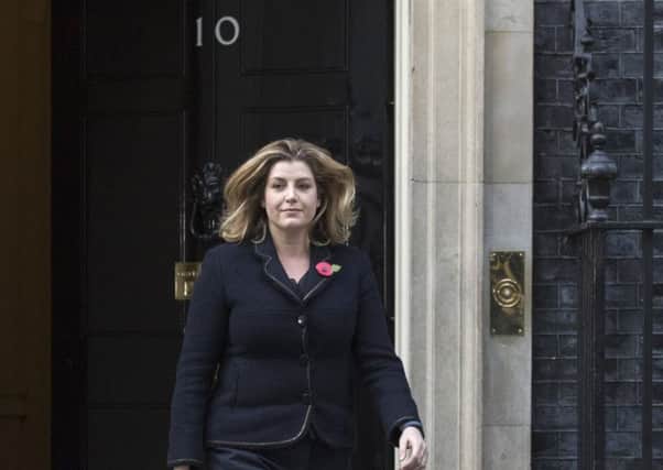 Penny Mordaunt leaves 10 Downing Street as being appointed International Development Secretary (Picture:Getty Images)