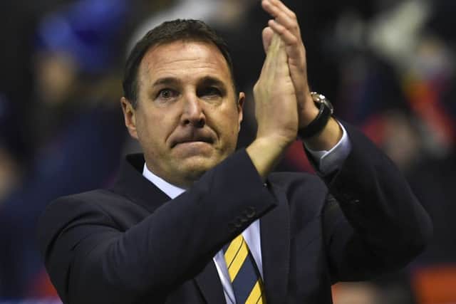 Interim Scotland manager Malky Mackay after the 1-0 defeat by Netherlands at Pittodrie. Picture: Craig Williamson/SNS