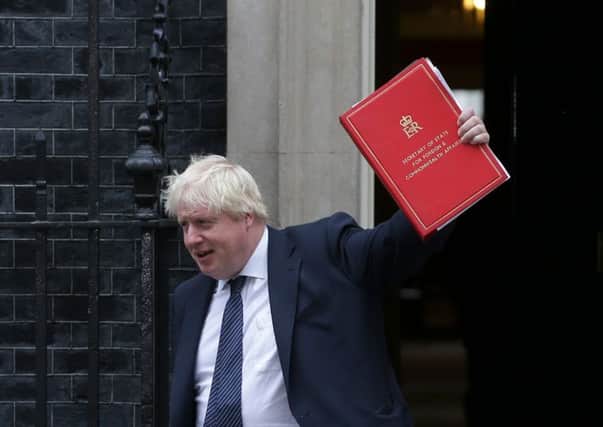 Johnson has left the Foreign Office facing a dilemma over relations with Iran. Photograph: Daniel Leal-Olivas/Getty