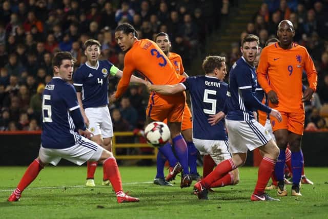The Dutch press were not particularly enamoured with their team's performance. Picture: PA