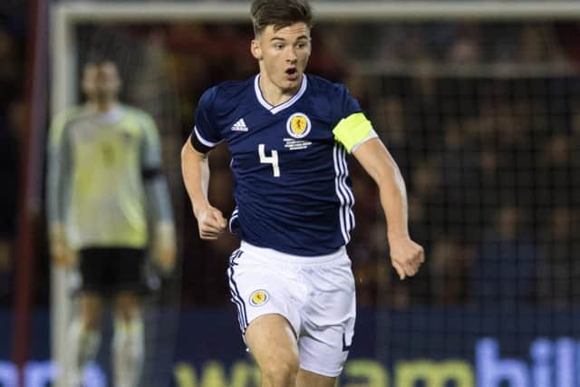 Kieran Tierney in action for Scotland. Picture: SNS Group/Craig Williamson