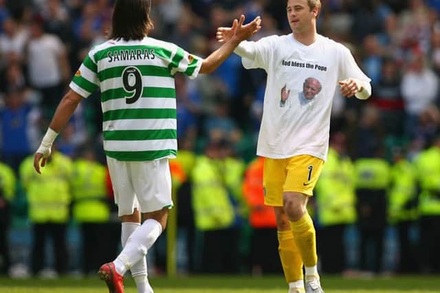 Artur Boruc of Celtic was a controversial character during his time at Celtic. Picture: Alex Livesey/Getty Images