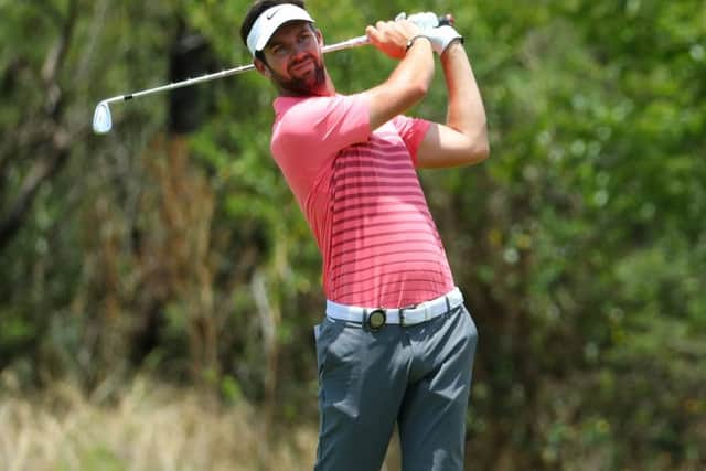Scott Jamieson of Scotland leads going into the final round of the Nedbank Golf Challenge in South Africa. Picture: Warren Little/Getty Images