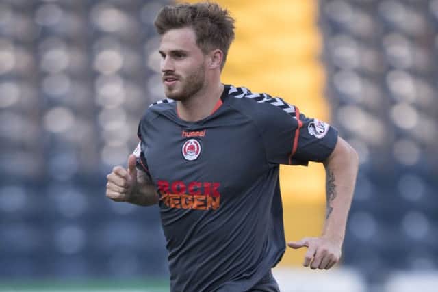 David Goodwillie rescued a late point for Clyde. Picture: SNS/Craig Williamson