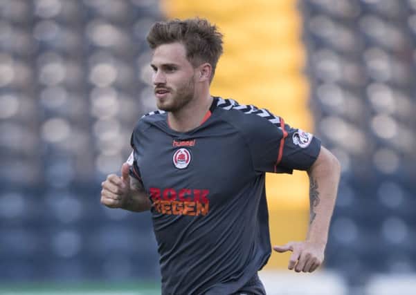 David Goodwillie rescued a late point for Clyde. Picture: SNS/Craig Williamson
