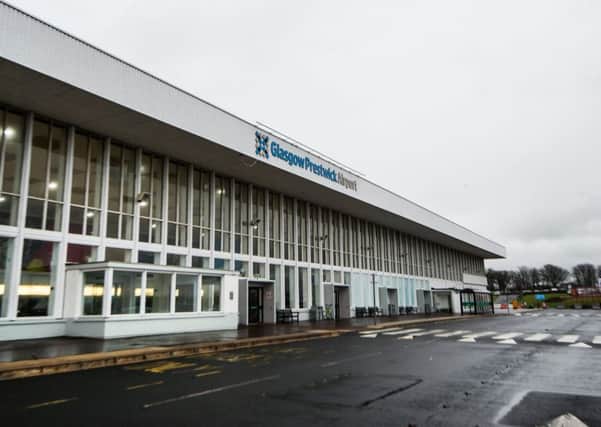 Prestwick Airport could be sold. Picture: John Devlin