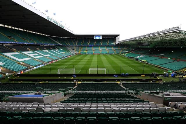 Nathan McSeveney fell to his death at Celtic Park. Picture: Mike Hewitt/Getty Images