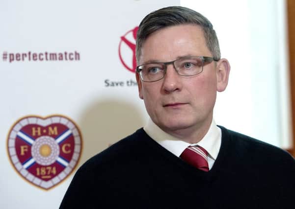 Hearts manager and former Scotland boss Craig Levein would like to see big internationsl football matches at BT Murrayfield. Picture: Bill Murray/SNS