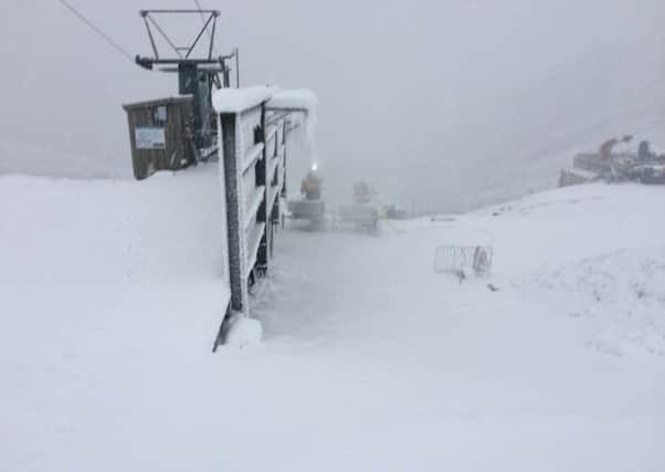 The Cairngorms have been covered in a blanket of snow, Picture: CairnGorm Mountain Ltd