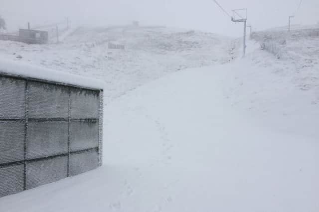 Snow has already fallen heavily in parts of the Highlands, Picture: CairnGorm Mountain Ltd