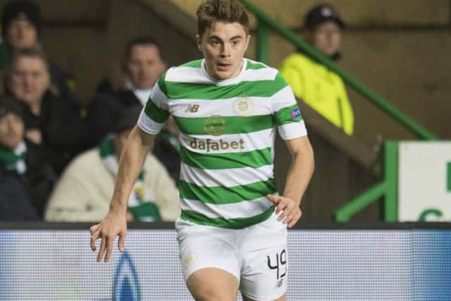 James Forrest has been spurred on by the return to Celtic of Patrick Roberts. Picture: Craig Williamson/SNS