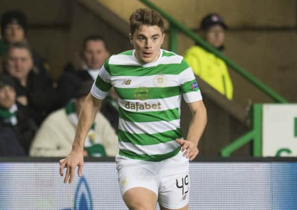 James Forrest has been spurred on by the return to Celtic of Patrick Roberts. Picture: Craig Williamson/SNS