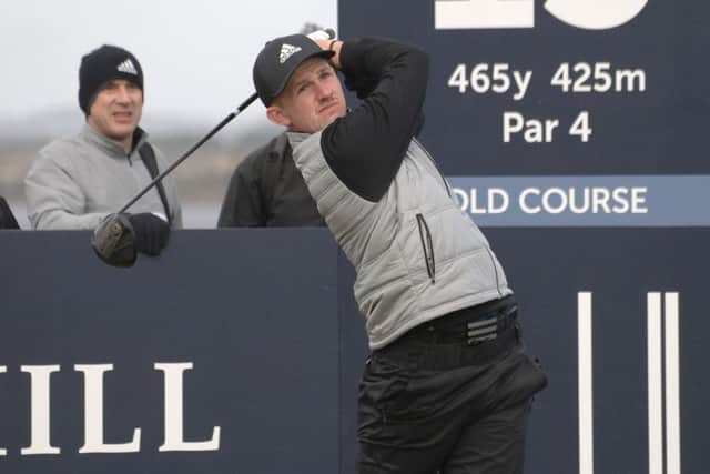 Connor Syme carded an eight-under-par 63 in the third round at Lumine Golf Club in Tarragona