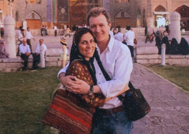 Richard Ratcliffe and his wife Nazanin Zaghari-Ratcliffe on holiday in Isfahan, Iran. (Picture: via PA)