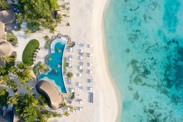 The beach is one of Kanuhura's trump cards. Pic: TSPL