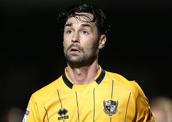 Chris Eagles, pictured playing for Port Vale, is on trial with Ross County. Picture: Getty Images