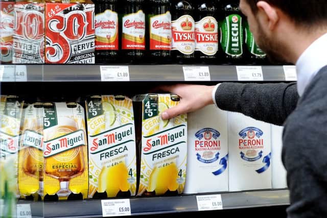 The Scottish Government want to introduce minimum pricing for alcohol