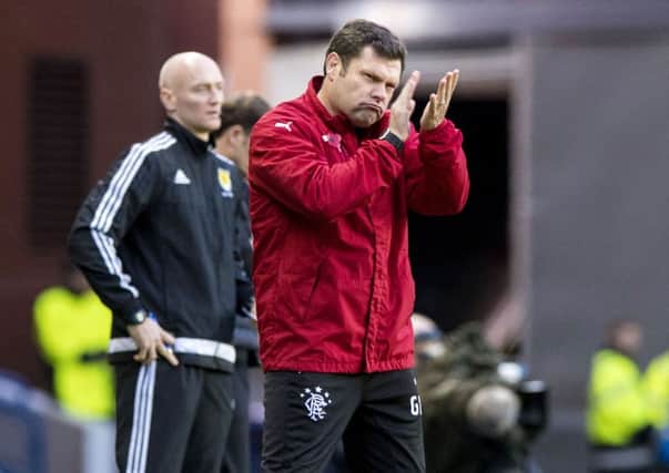 Rangers interim manager Graeme Murty. Picture: Alan Harvey/PA