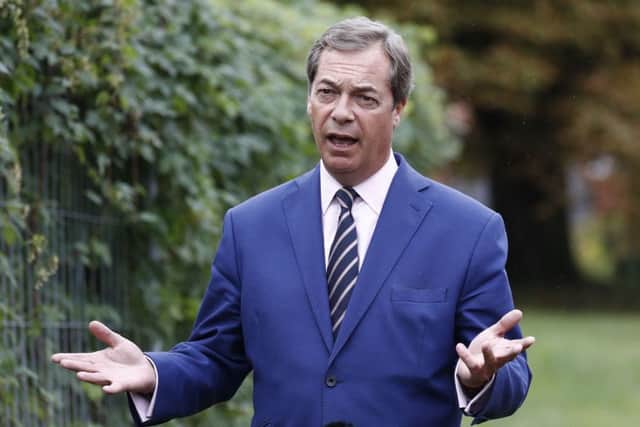 Brexit Party leader Nigel Farage. Picture Odd Andersen/Getty Images