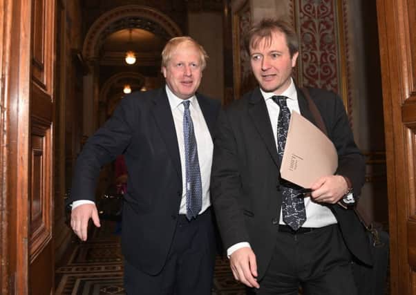 Foreign Secretary Boris Johnson meets with Richard Ratcliffe, the husband of Nazanin Zaghari Ratcliffe who is detained in Iran, at the Foreign & Commonwealth Office in London, Picture: Stefan Rousseau/PA Wire