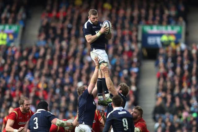John Barclay has been capped by Scotland 64 times. Picture: Getty