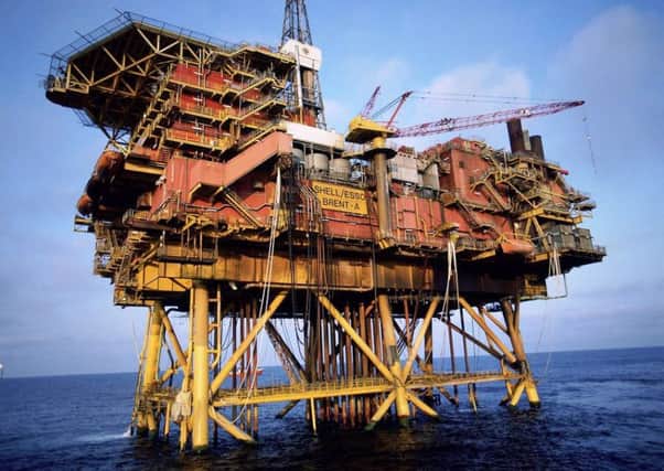 Almost 70 workers have been evacuated from the Ninan South oil rig in the North Sea near Aberdeen. Picture: SWNS