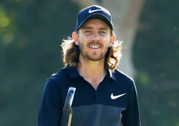 Tommy Fleetwood of England smiles ahead of the DP World Tour Championship.  Picture: Andrew Redington/Getty Images