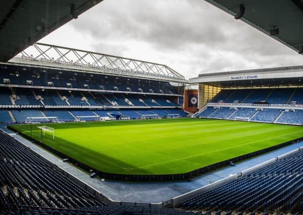 The most expensive season ticket is at Ibrox. Picture: John Devlin