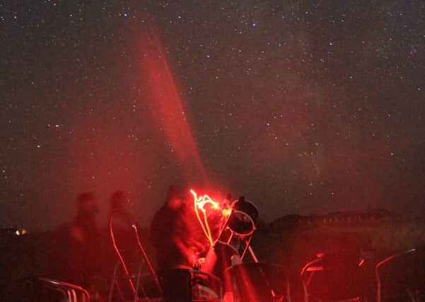 The Milky Way is a spectacle in the absence of light pollution. Photograph: George McConnachie