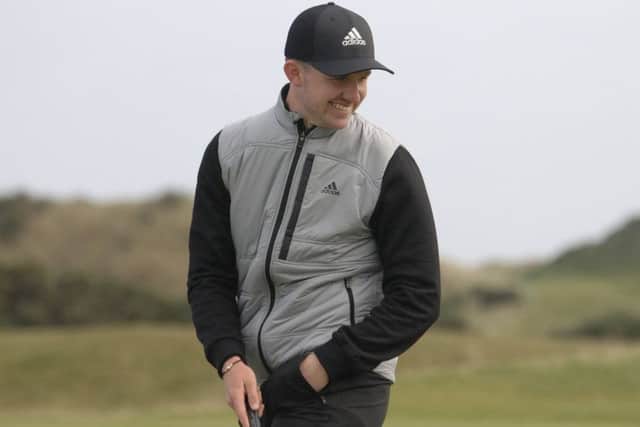 Connor Syme can feel a happy man about securing his European Tour card at the first attempt