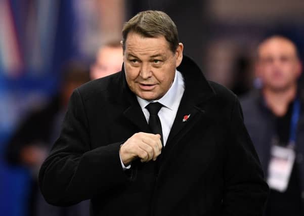 New Zealand's coach Steve Hansen. Picture: AFP/Getty