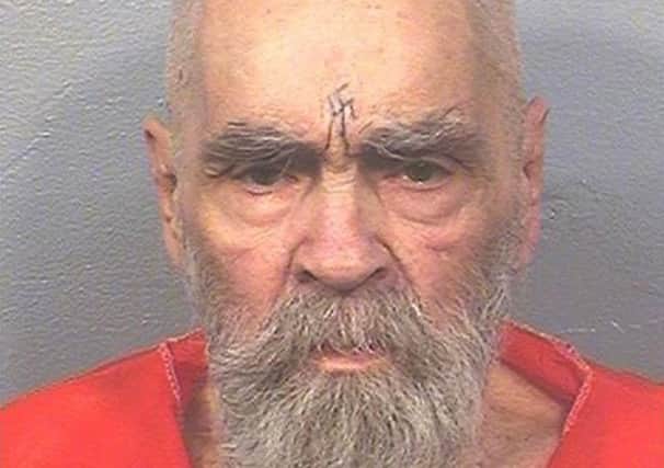 Charles Manson only has a "matter of time" to live according to reports in America. Picture: California Department of Corrections and Rehabilitation via AP
