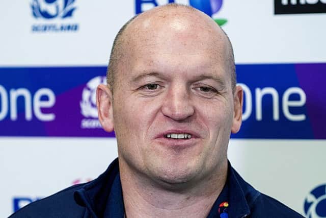 Gregor Townsend has made only two enforced changes to his Scotland side. Picture: SNS/SRU.