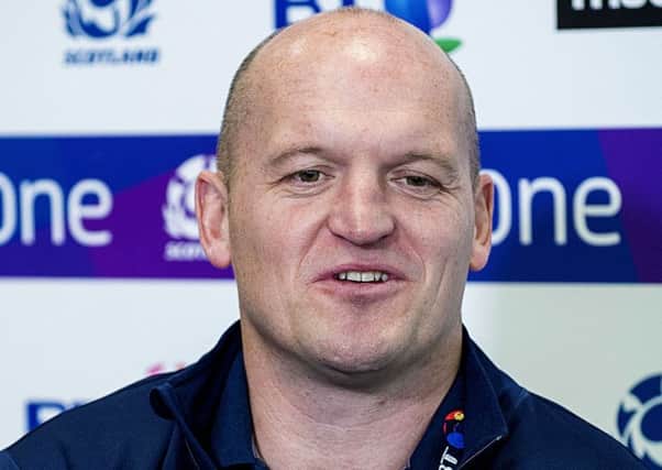 Gregor Townsend has made only two enforced changes to his Scotland side. Picture: SNS/SRU.
