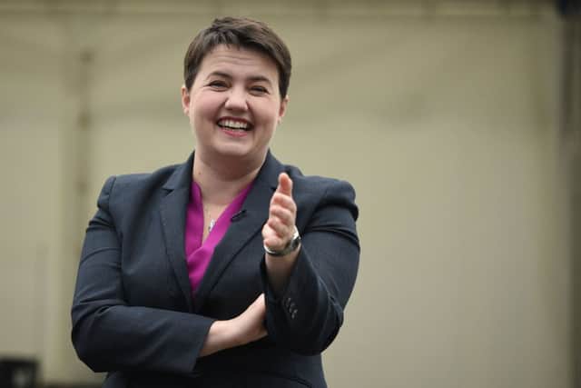 Scottish Conservatives leader Ruth Davidson has won the award for the second year in succession. Picture: AFP
