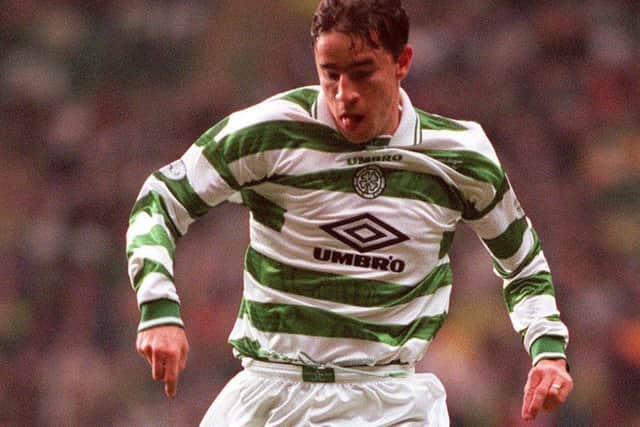 Phil O'Donnell during his time with Celtic. Picture: Robert Perry