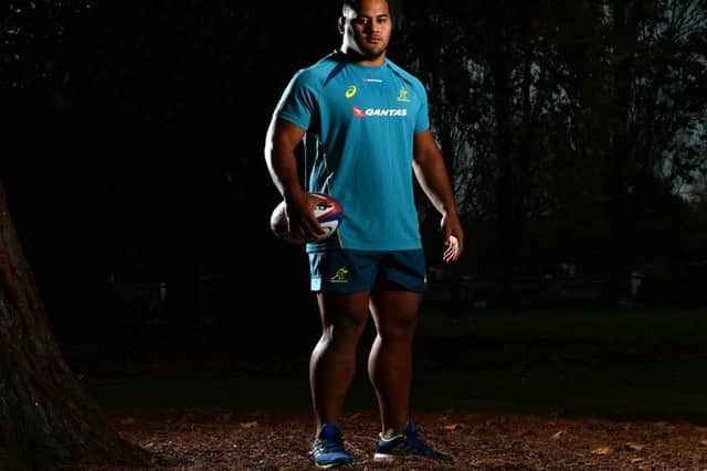 Taniela Tupou qualifies for Australia on residency grounds in time to face Scotland. Picture: Dan Mullan/Getty Images