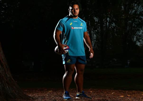 Taniela Tupou qualifies for Australia on residency grounds in time to face Scotland. Picture: Dan Mullan/Getty Images
